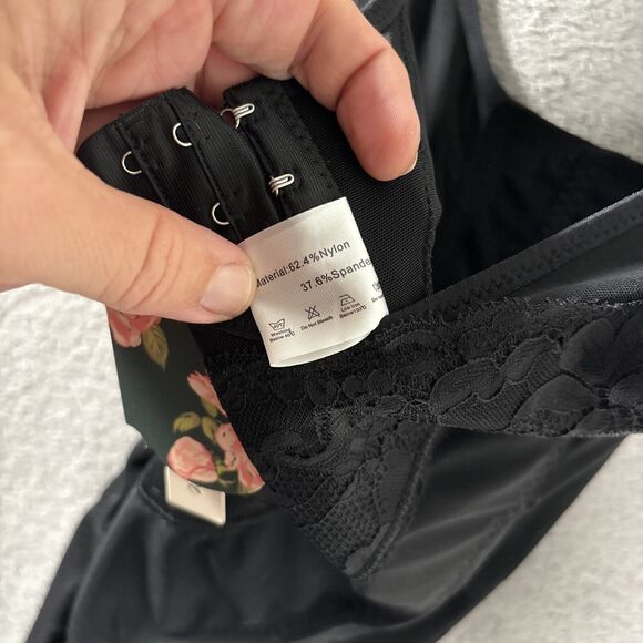 NWT Supplim Shapewear Women’s Size 3XL Black Open Butt - Picture 15 of 15